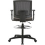 Lorell SOHO Fabric Seat Mid-back Stool View Product Image