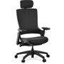 Lorell Executive High-Back Chairs Headrest View Product Image