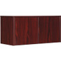 Lorell Essentials Mahogany Wall Hutch Door Kit View Product Image