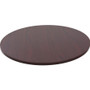 Lorell Woodstain Hospitality Round Tabletop View Product Image