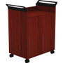 Lorell Laminate Mobile Storage Cabinet View Product Image