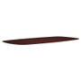 Lorell Knife Edge Mahogany Rectangular Conference Tabletop View Product Image