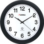 Lorell 12" Round Radio Controlled Wall Clock View Product Image