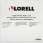 Lorell 12" Round Radio-controlled Wall Clock View Product Image