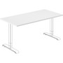 Lorell Width-Adjustable Training Table Top View Product Image