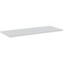 Lorell Rectangular Invent Tabletop - Light Gray View Product Image