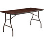 Lorell Economy Folding Table View Product Image