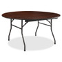 Lorell Mahogany Round Banquet Table View Product Image