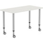 Lorell Height-adjustable 48" Rectangular Table View Product Image