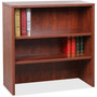 Lorell Essentials Cherry Laminate Stack-on Bookshelf View Product Image