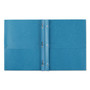 Avery Two-Pocket Folder, Prong Fastener, Letter, 1/2" Capacity, Light Blue, 25/Box View Product Image