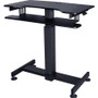 Lorell Mobile Standing Work and School Desk View Product Image