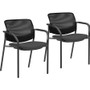 Lorell Guest Chairs with Mesh Back View Product Image