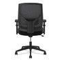 HON VL581 High-Back Task Chair, Supports up to 250 lbs., Black Seat/Black Back, Black Base View Product Image