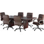 Lorell Essentials Series Mahogany Conference Table View Product Image