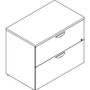 Lorell Prominence 2.0 Mahogany Laminate Lateral File - 2-Drawer View Product Image