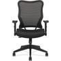 HON VL702 Mesh High-Back Task Chair, Supports up to 250 lbs., Black Seat/Black Back, Black Base View Product Image