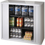 Paperflow easyOffice 41" Gray Storage Cabinet Top, Back, Base and Shelves View Product Image