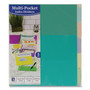 C-Line Index Dividers with Multi-Pockets, 5-Tab, 11.5 x 10, Assorted, 1 Set View Product Image