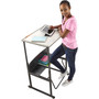 Safco AlphaBetter Desk, 36 x 24 Standard Top with Book Box View Product Image