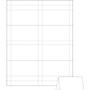 Avery Small Tent Card, White, 2 x 3 1/2, 4 Cards/Sheet, 160/Box View Product Image