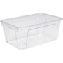 Storex Crystal Clear Cubby Bin View Product Image