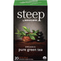 Bigelow steep Tea, Pure Green, 0.91 oz Tea Bag, 20/Box View Product Image