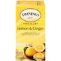 Twinings Lemon & Ginger Herbal Tea Tea Bag View Product Image