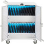 Tripp Lite UV Sterilization and Charging Cart, For 32 Devices, 34.8 x 21.6 x 42.3, White View Product Image