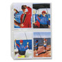 C-Line Clear Photo Pages for 8, 3-1/2 x 5 Photos, 3-Hole Punched, 11-1/4 x 8-1/8 View Product Image