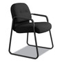 HON Pillow-Soft 2090 Series Guest Arm Chair, 23.25" x 28" x 36", Black Seat/Black Back, Black Base View Product Image