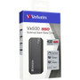 Verbatim 480GB Vx500 External SSD, USB 3.1 Gen 2 - Graphite View Product Image