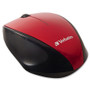 Verbatim Wireless Notebook Multi-Trac Blue LED Mouse - Red View Product Image