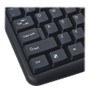 Verbatim Slimline Corded USB Keyboard and Mouse-Black View Product Image