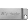 Verbatim 16GB Metal Executive USB Flash Drive - Silver View Product Image