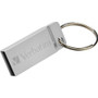 Verbatim 16GB Metal Executive USB Flash Drive - Silver View Product Image