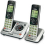VTech CS6629-2 DECT 6.0 Expandable Cordless Phone with Answering System and Caller ID/Call Waiting, Silver with 2 Handsets View Product Image