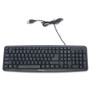 Verbatim Slimline Corded USB Keyboard - Black View Product Image