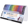 Zebra Sarasa Clip Gel Pen, Retractable, Fine 0.5 mm, Assorted Ink and Barrel Colors, 20/Pack View Product Image