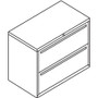 HON 700 Series Two-Drawer Lateral File, 36w x 18d x 28h, Light Gray View Product Image