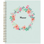 Blue Sky Frosted Weekly/Monthly Planner, 9 x 7, Floral, 2022 View Product Image