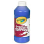 Crayola Premier Tempera Paint, Blue, 16 oz View Product Image