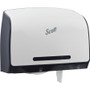 Scott Pro Coreless Jumbo Roll Tissue Dispenser, 14 1/10 x 5 4/5 x 10 2/5, White View Product Image