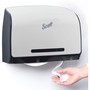 Scott Pro Coreless Jumbo Roll Tissue Dispenser, 14 1/10 x 5 4/5 x 10 2/5, White View Product Image