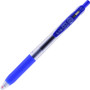 Zebra Sarasa Clip Gel Pen, Retractable, Medium 0.7 mm, Blue Ink, Clear Barrel, Dozen View Product Image