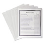 C-Line Multi-Section Project Folders w/ Clear Dividers, 3-Sections, 1/3-Cut Tab, Letter Size, Clear, 25/Box View Product Image
