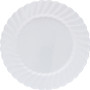 Classicware WNA Comet Heavyweight Plastic White Plates View Product Image