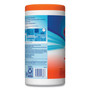 Clorox Disinfecting Wipes, 7 x 8, Orange Fusion, 75/Canister View Product Image