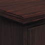 HON 94000 Series Bookcase Hutch, 35.75w x 14.31d x 37h, Mahogany View Product Image