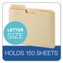 Pendaflex File Folder Pocket, 0.75" Expansion, Letter Size, Manila, 10/Pack View Product Image